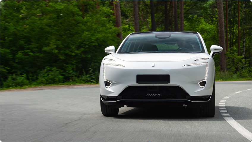 Chinese electric car representing market trends in Austria, Switzerland, and Germany for blog on Chinese OEM strategies