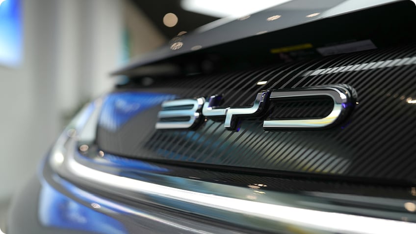 BYD chinese car brands 