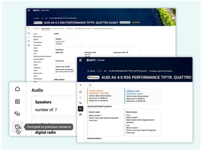 Compare to Previous Instance