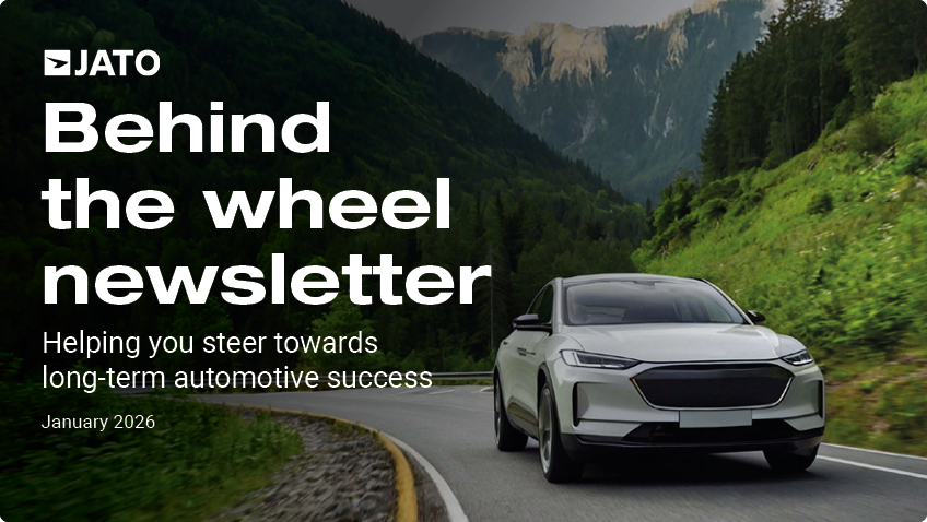 JATO Newsletter - Behind the wheel - January 2026